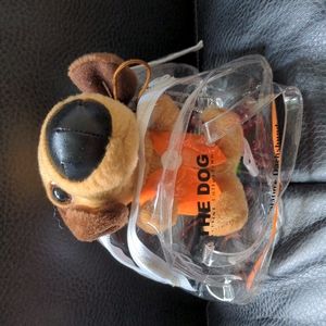 The Dog 5" Miniature Dachshund Plush with bag